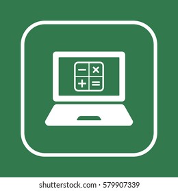Math  Icon,vector.  Flat design.