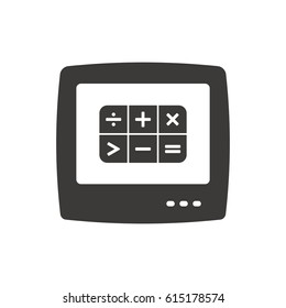 Math  Icon,vector.  Flat design.