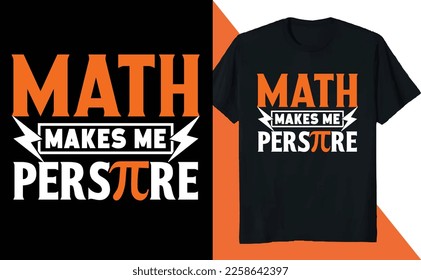 Math Makes Me Perspire PI Day Science Funny