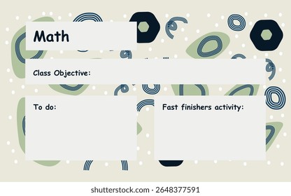 Math, Mathematics, Vector template for kids math, summer 2025, knowledge for all, academic pressure, Diversity in Education