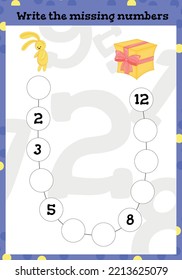 Math Maze Addition Worksheet. Educational Game. Mathematical Puzzle. Vector Illustration.