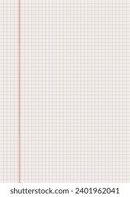 Math paper, Notebook paper background. Sheets of square and lined paper