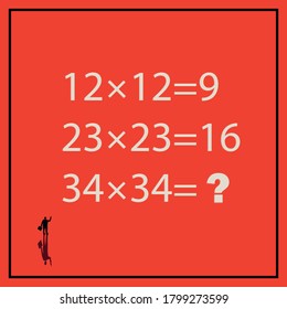 Math problem for the mind for social networks. Vector