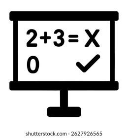Math Problem on Computer Screen – Representation of Learning, Calculation, and Problem-Solving