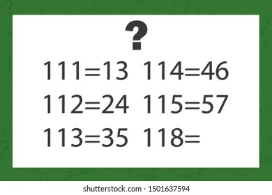 
math problems for children and adults, Vector