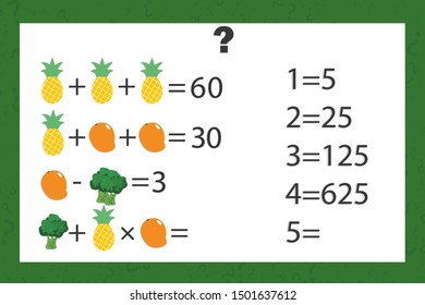 
math problems for children and adults, Vector