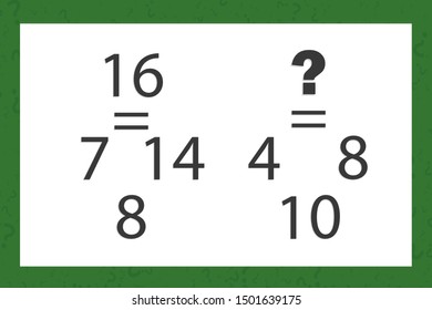 
math problems for children and adults, Vector
