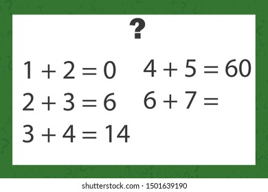 
math problems for children and adults, Vector