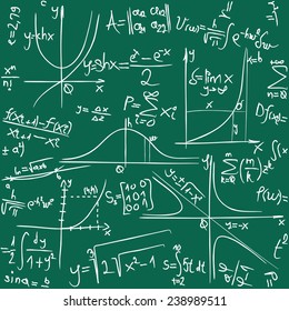 Math Seamless Background Pattern Texture