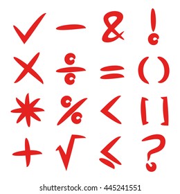 math signs, check mark