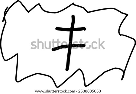 math symbol icon unequal sign. black lines on math symbols