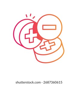 Mathematische Symbole, Vektorsymbol, Stockgrafik