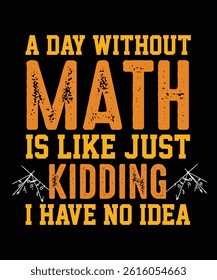 Math T Shirt Design or Art
