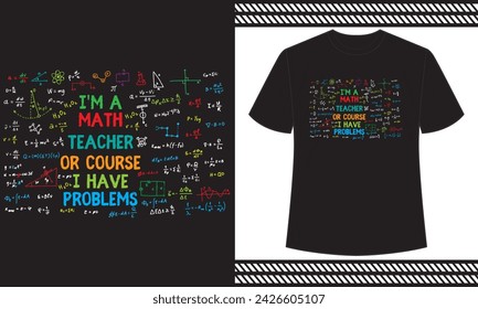 soy profesor de matemáticas o curso tengo problemas en el diseño de camisetas 