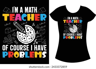 Math Teacher pi day retro vintage T shirt design.