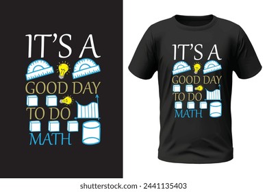 Math t-shirt design and vector file