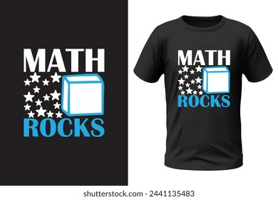 Math t-shirt design and vector file