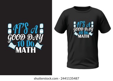 Math t-shirt design and vector file
