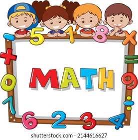 667 Kids borders for maths Images, Stock Photos & Vectors | Shutterstock