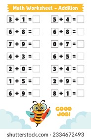 Math Worksheet Design For Kids