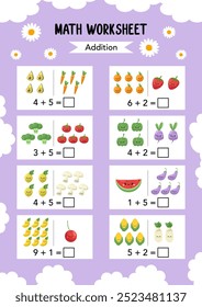 Math Worksheet educational how many activities for children. Learning addition, subtraction. Preschool printable worksheet activity, count and write the result. First grade worksheets. Teacher resourc