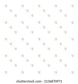 Mathematic geometric background and pastel colors abstract pattern seamless wallpaper, graphic art design.