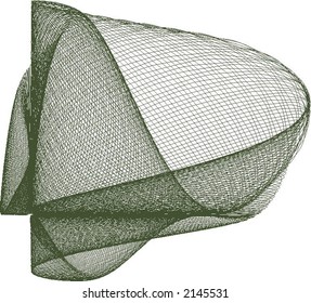 Mathematical Bezier line art