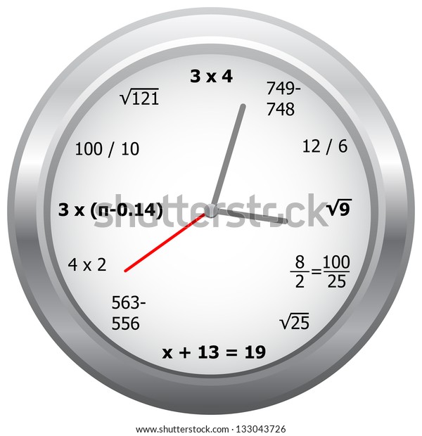 7.044 afbeeldingen voor Maths clock: afbeeldingen, stockfoto‘s en ...