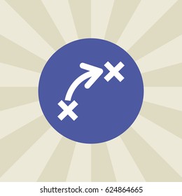 mathematical formula icon. sign design. background