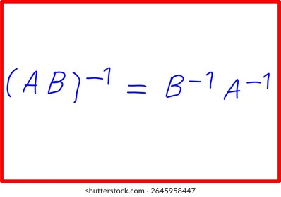 propriedades de fórmulas matemáticas de matrizes inversas, álgebra matricial