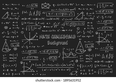 mathematical formulas and theories vector