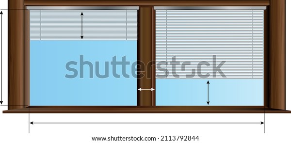 mathematical function equation\
created by the opening and closing of the brown-framed\
window