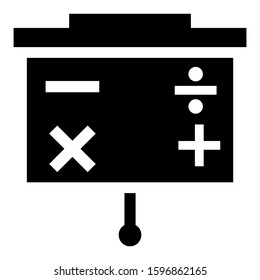 mathematical icon isolated sign symbol vector illustration - high quality black style vector icons
