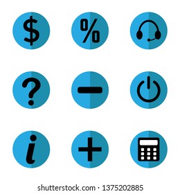 mathematical icon set,Business icon set 