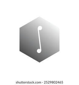 mathematical intergal symbol icon vector template illustration logo design