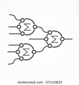Mathematical neural network