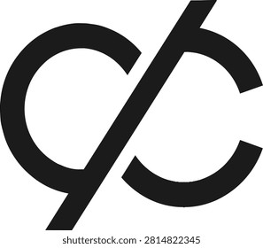 Mathematical null or empty set symbol with mathematics minimalist geometry abstract