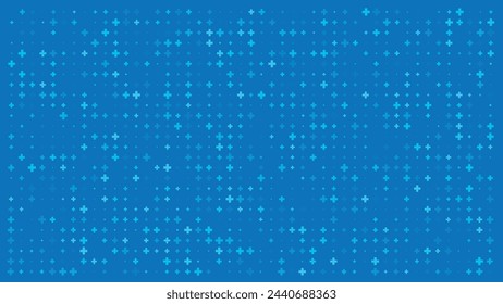 Mathematical Plus Symbols Pattern blueprint background