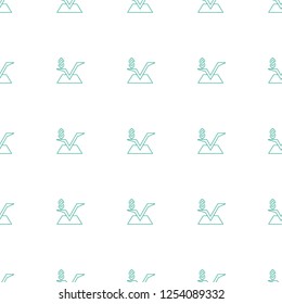 mathematical square icon pattern seamless white background. Editable line mathematical square icon. mathematical square icon pattern for web and mobile.