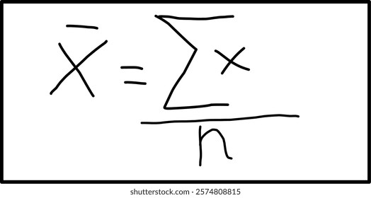 mathematical statistics, mean of single data