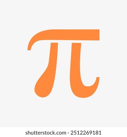 Mathematical symbol Pi. Greek letter