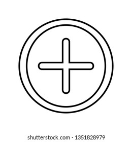 Mathematical symbols in a circle