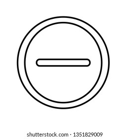 Mathematical symbols in a circle