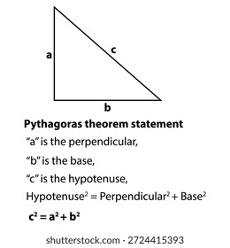 A mathematician explains Pythagoras theorem in a modern office with a whiteboard in the background,