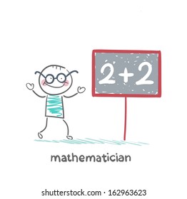 mathematician wrote in pencil task