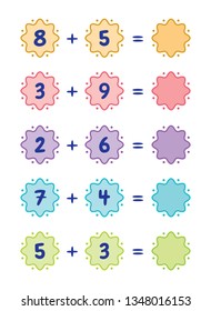 mathematics and addition exercises