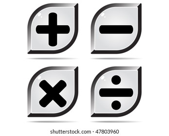 botones matemáticos