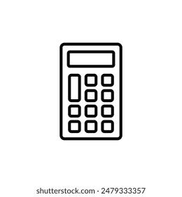 Mathematics Calculator Icon Ideal for Financial and Academic Calculations