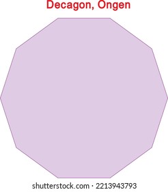 Mathematics geometric shapes and their names