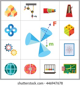 Mathematics Icon Set
